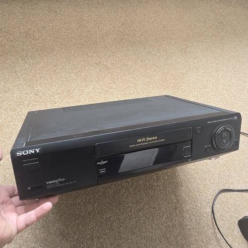 Sony video cassette - sony, recorder
