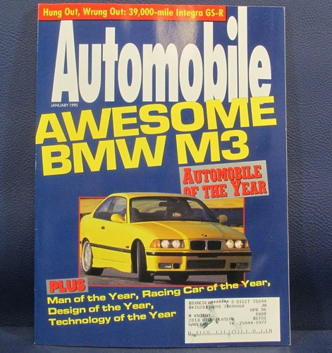 Automobile magazine jan - jan, 1995
