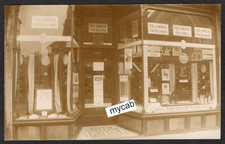 Postcard Bournemouth Dorset shopfront Minn's record shop 68 Poole Road early RP