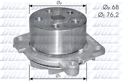 New water pump for fiat - new,