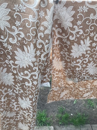 Pair vintage retro - pair, cream