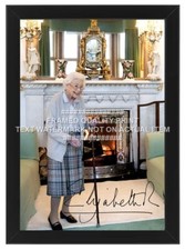 QUEEN ELIZABETH SIGNED LAST