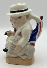 Kevin Francis Mini Winston Churchill & Lion Toby Jug Limited Edition