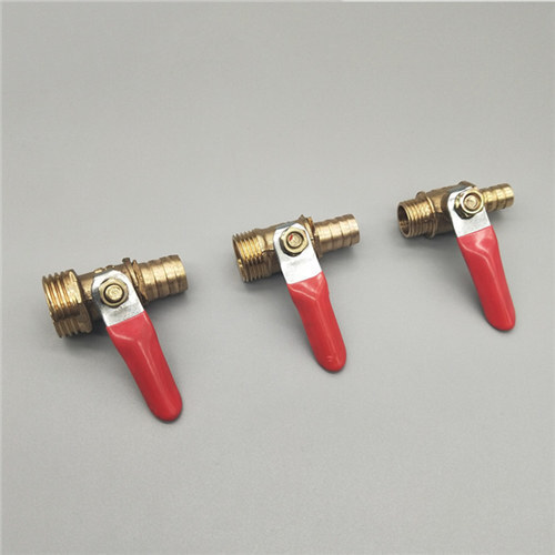 Brass ball valve 4 - 1/8, 1/4