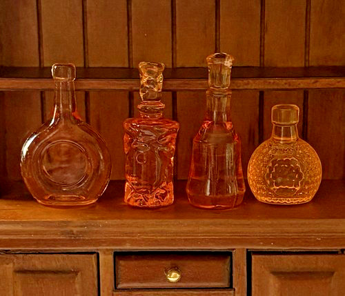 Decorative orange amber - 4,