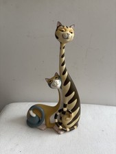 Cool Cats,Comfort Charles & Camilla cats figure,Ornament,A3405,Birder Fine Arts