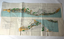 MAP PLAN OF LIVERPOOL DOCKS