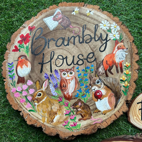 Personalised woodland animals - woodland,