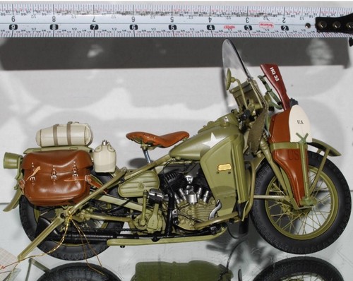 Franklin mint 1942 harley - 1:10,