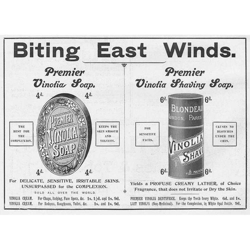 Vinolia soap and shaving - soap,