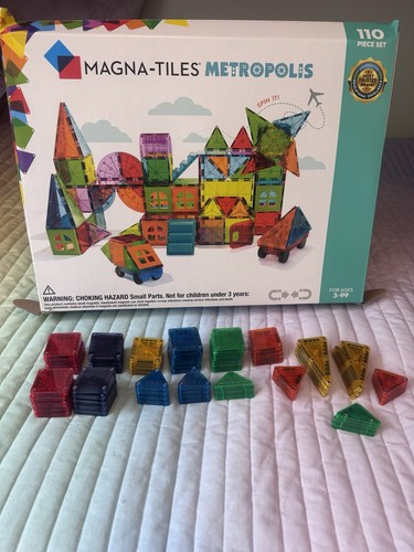Magna tiles metropolis - 110, pcs
