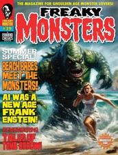 FREAKY MONSTERS 39! New! Like the original Famous Monsters Magazine only better!