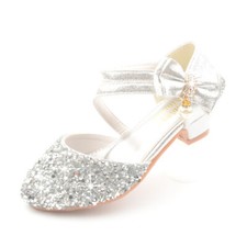 GIRLS DIAMANTE SHOES WEDDING