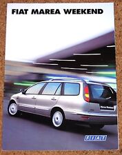1996 FIAT MAREA WEEKEND Sales Brochure - HLX ELX SX TD