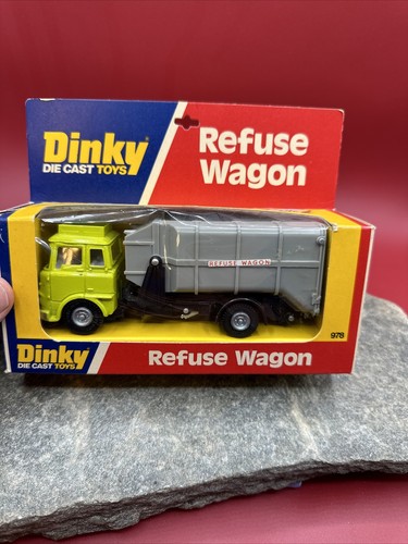 Dinky bedford refuse wagon bin - dinky,