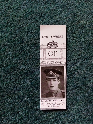 Ephemera 1918 ww1 small - h8-6a,