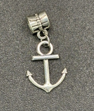 Small Metal Boat Anchor Dangle Charm 25mm Length