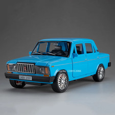 1:18 Russian LADA 2107 Niva Toys Alloy Diecast Cars Models Light Music Rubber Ti