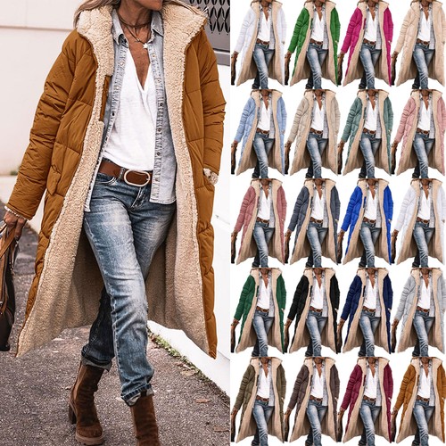 Ladies long coats - ladies, fleece