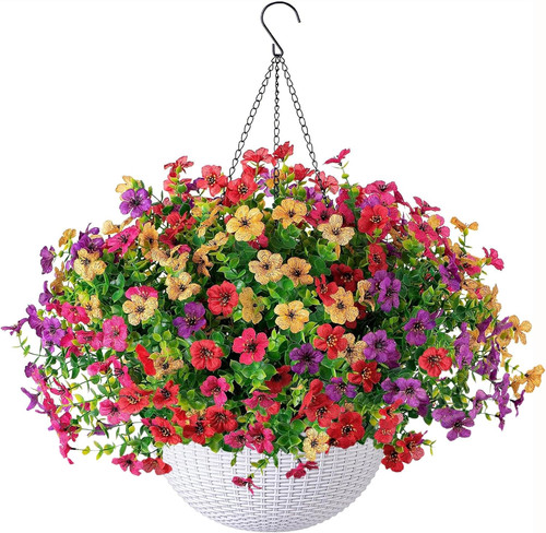 Artificial faux hanging plants - faux,