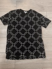 Men’s Valentino Monogram T-Shirt Black - Size Medium - New Without Tags