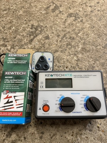 Kewtech kt35 digital - kewtech,