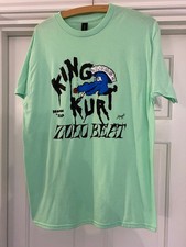King Kurt Broom 'Ead Zulu Beat Official T Shirt Medium Psychobilly Punk