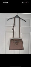 River Island Light Brown Bag With Detachable Shoulder Strap.