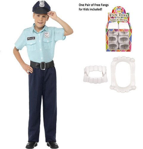 Childrens cop police uniform - cop,