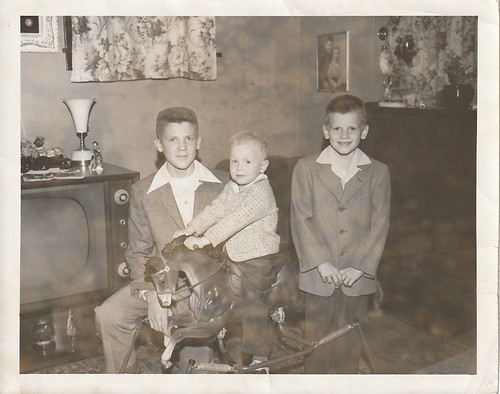 Found vintage photo - vintage, 1958