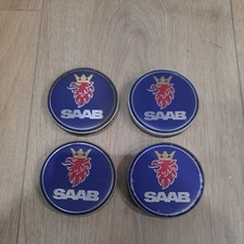 4 X GENUINE SAAB  ALLOY WHEEL