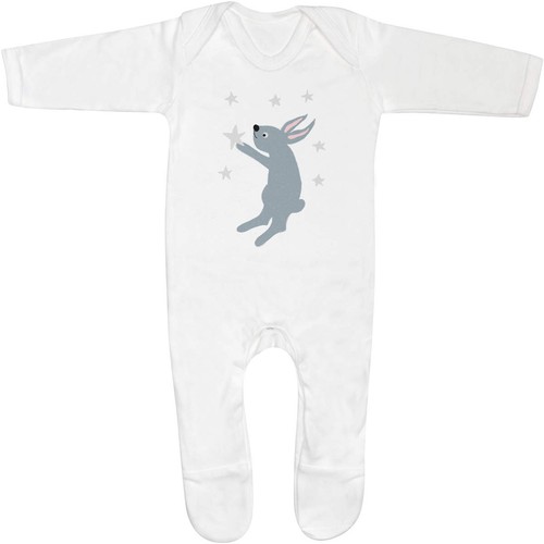 Rabbit holding star baby - 'rabbit,