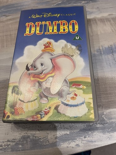 Dumbo vhs video tape walt - vhs,
