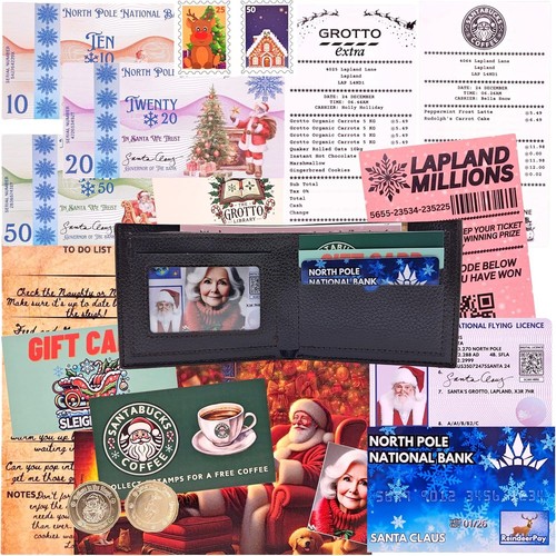 Santa lost wallet kit - santa's,
