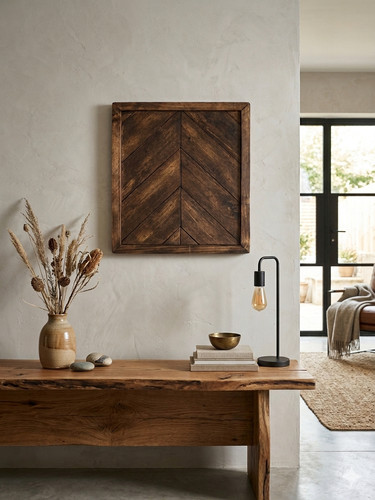 Handcrafted rustic wood - rustic,
