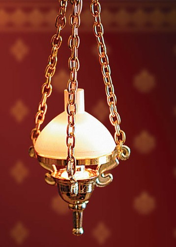 Dolls house hanging kerosene - dolls,