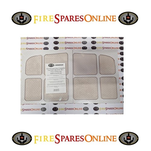 Heat resistant stove - resistant, glass