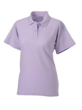 Womens Plain Pique Polo T Shirt Size 8 to 22 - LADIES WORK CASUAL SPORTS SHIRTS