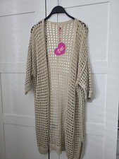 Gold Crochet Beach Cover Up