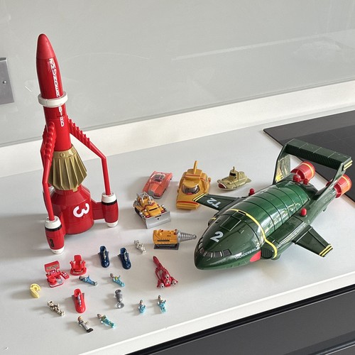Vintage thunderbirds toy - vintage,
