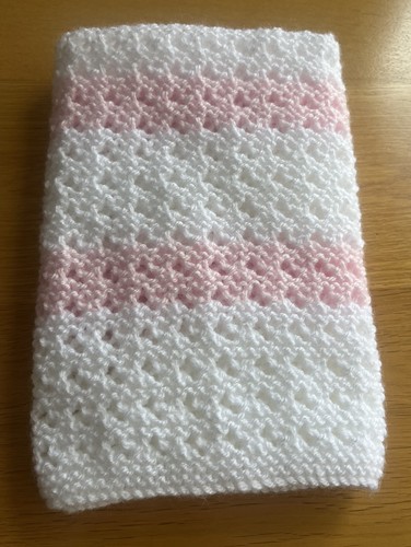 Hand knitted white - hand, doll
