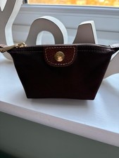Longchamp Le Pliage Brown Coin