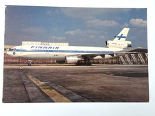 Aviation Airline Postcard FINNAIR MCDONNELL DOUGLAS DC-10