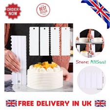 4Pcs Cake Decorating Comb Edge