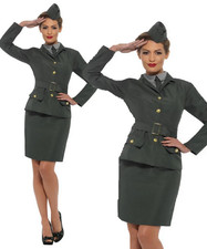 Army Girl Costume Ladies