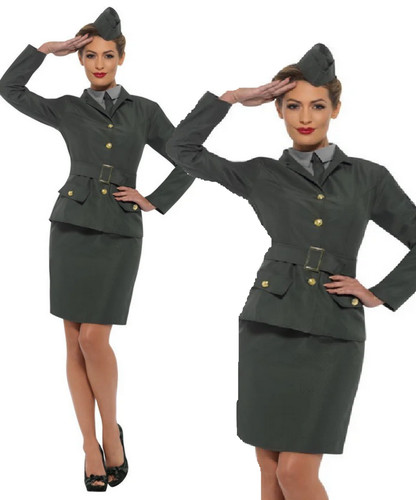 Army girl costume ladies - girl,
