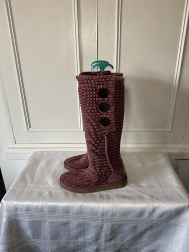 Ugg cardy boots - dusky, pink