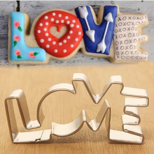 Love cookie cutter mould - cookie,