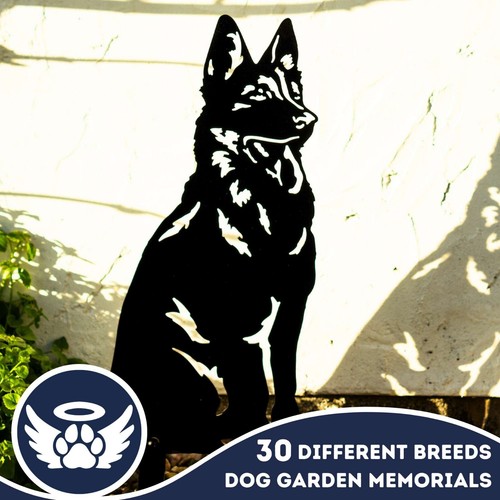 Dog garden memorial stone - garden,