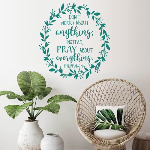 Philippians christian - 4:6,